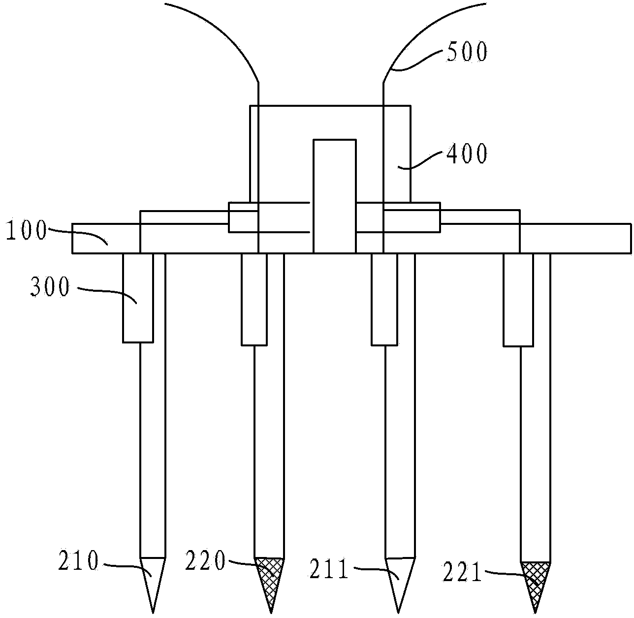 Apparatus and method for measuring resistivity of wafers