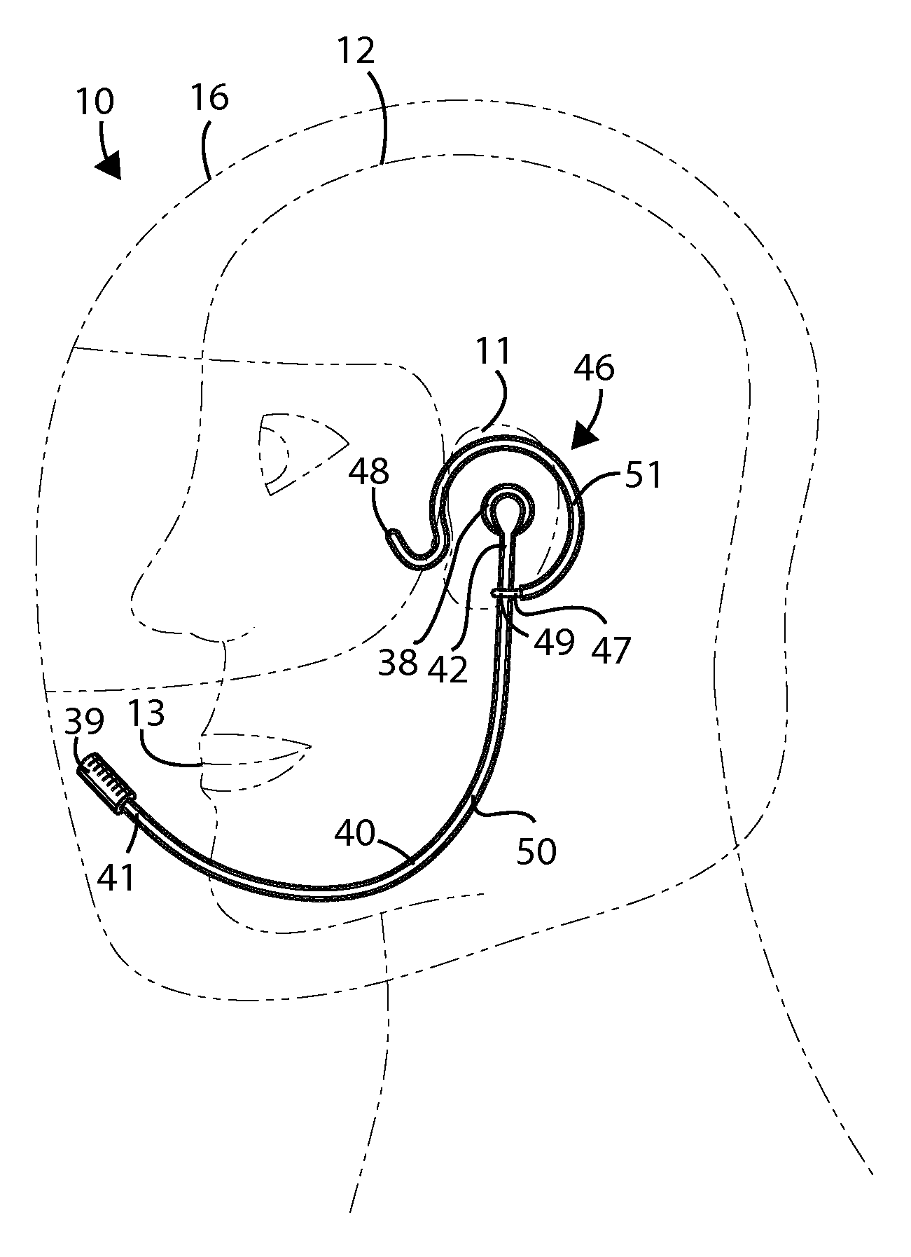 Wireless radio and headphones system and associated method