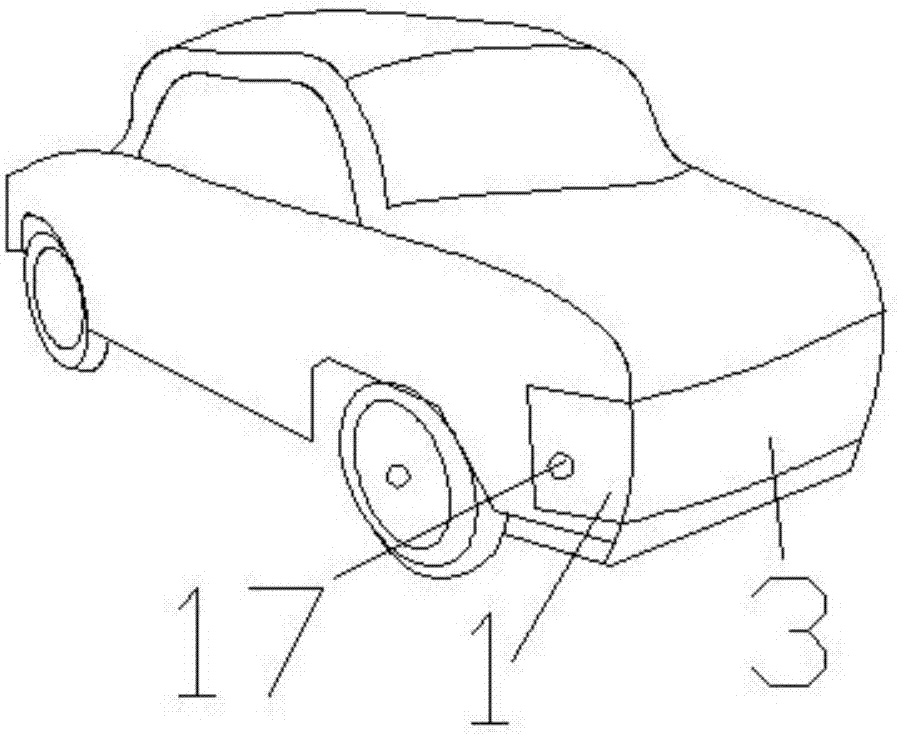 Novel car anti-collision device