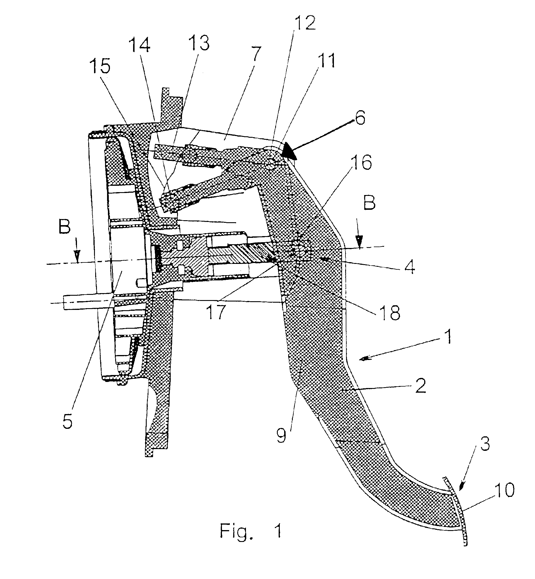 Actuating pedal for the brake system of road vehicles