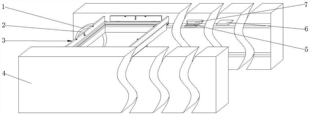 Fixing device for computer mainboard production