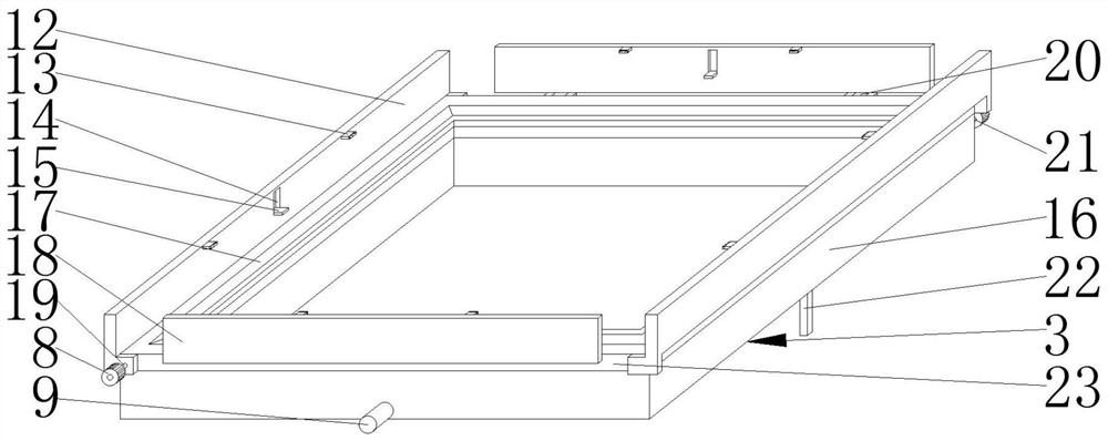 Fixing device for computer mainboard production