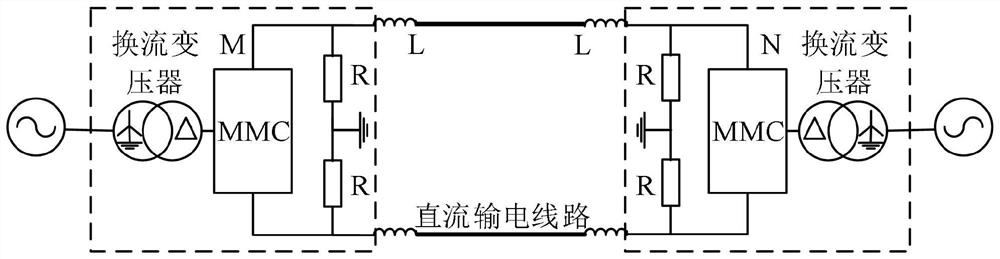 MMC-HVDC power transmission line fault judgment method