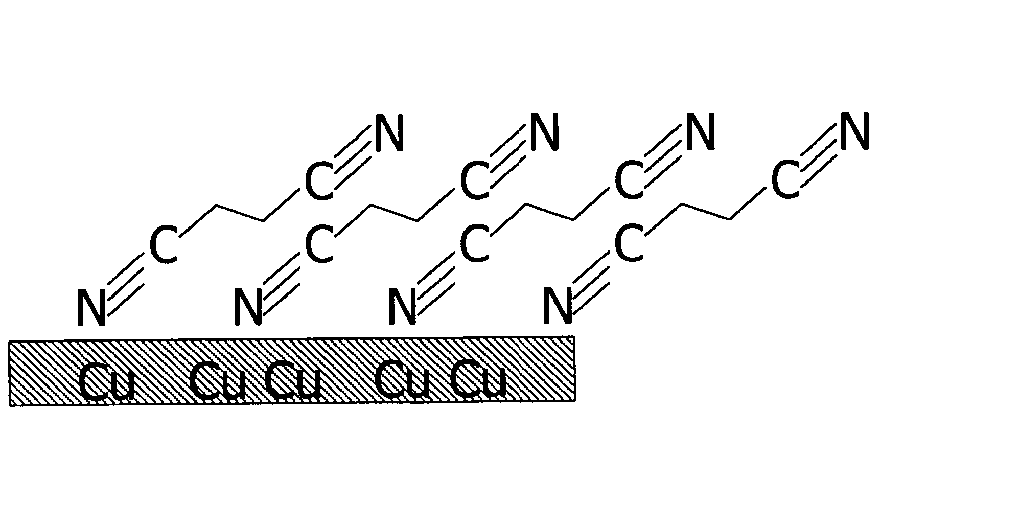 Copper collector for secondary battery comprising Cu-nitrile compound complex formed on surface thereof