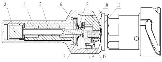 Nuclear-grade limit switch for monitoring opening and closing states of nuclear-grade valve