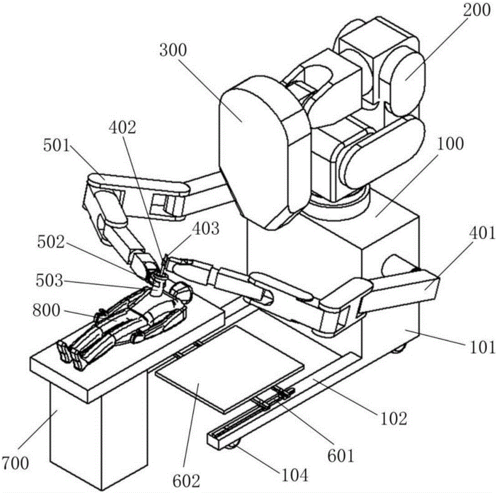 Multi-mechanical arm intra-operative radiation treatment device