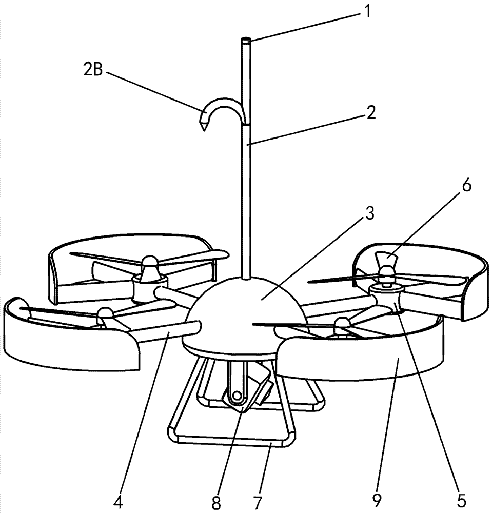 Multi-rotor unmanned plane