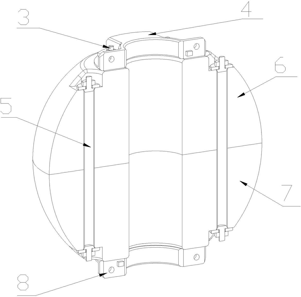 Air-seat interface observation key technology-data real-time water surface relay communication float