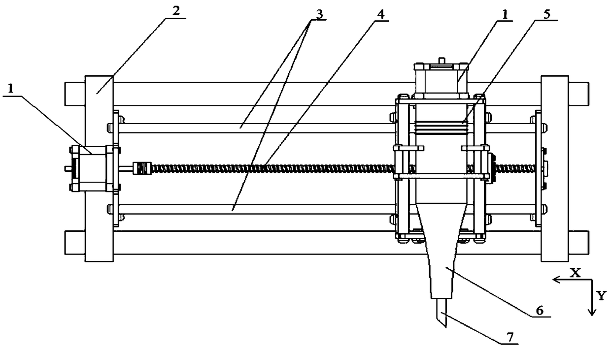 Device for on-line ultrasonic dressing of coarse-grained superhard abrasive grinding wheel