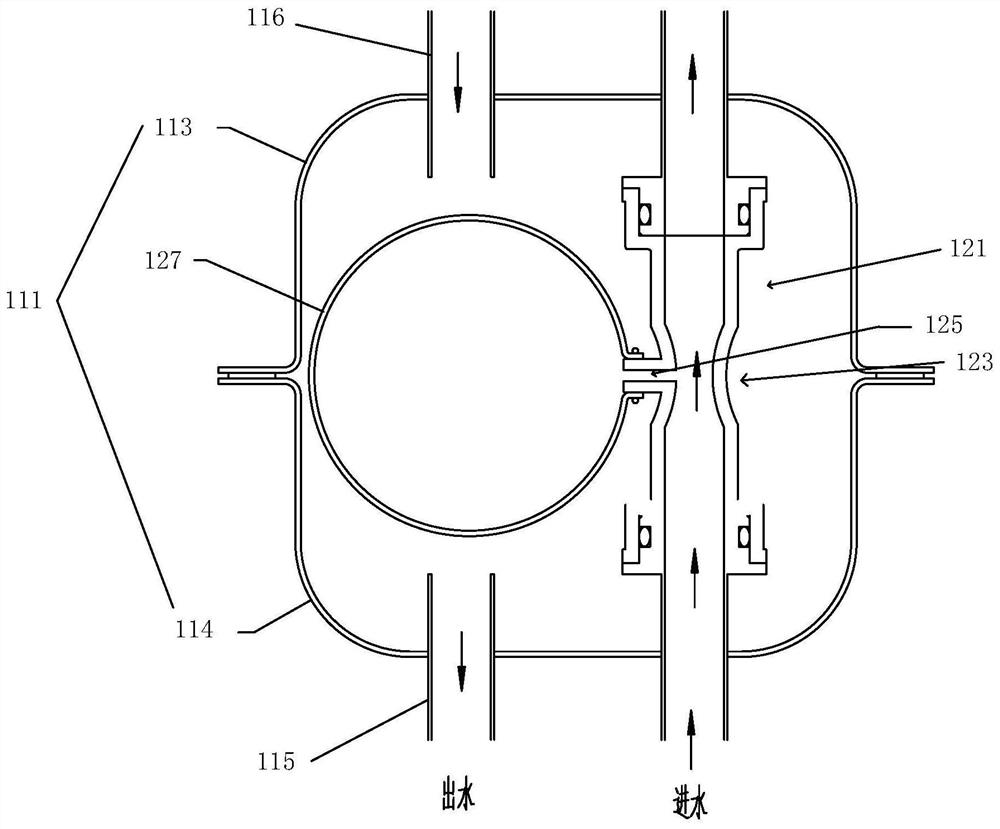 Constant-temperature water storage tank and water heater comprising same