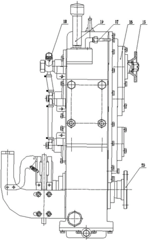 Gearbox of loader