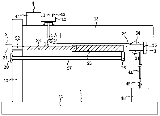 Feeding device for building construction