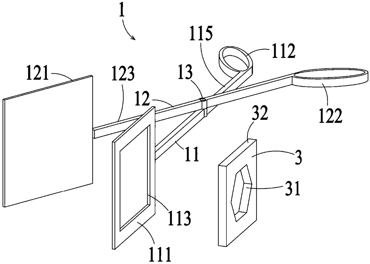 Clamping device for confined space in shelter power station