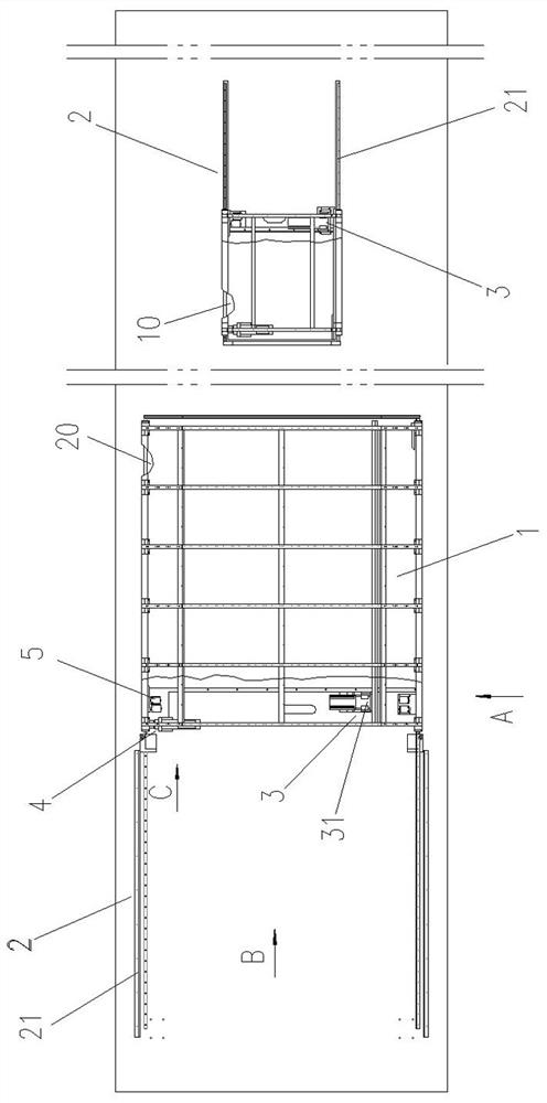 Vehicle-mounted shelter electric top cover