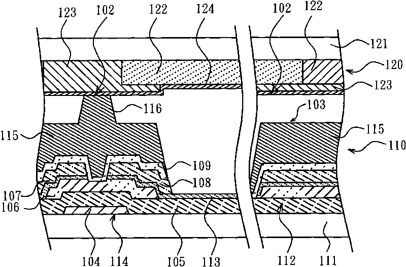 Liquid crystal display panel and method for making substrate thereof