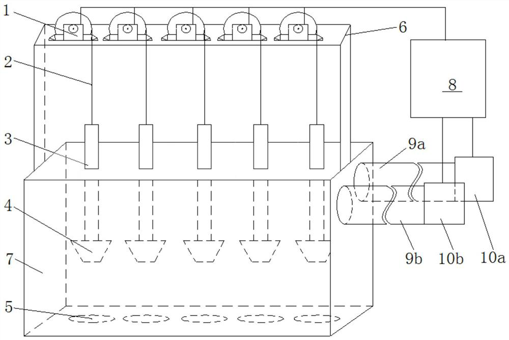 Automatic ore feeding device of magnetic separators and automatic ore feeding control method