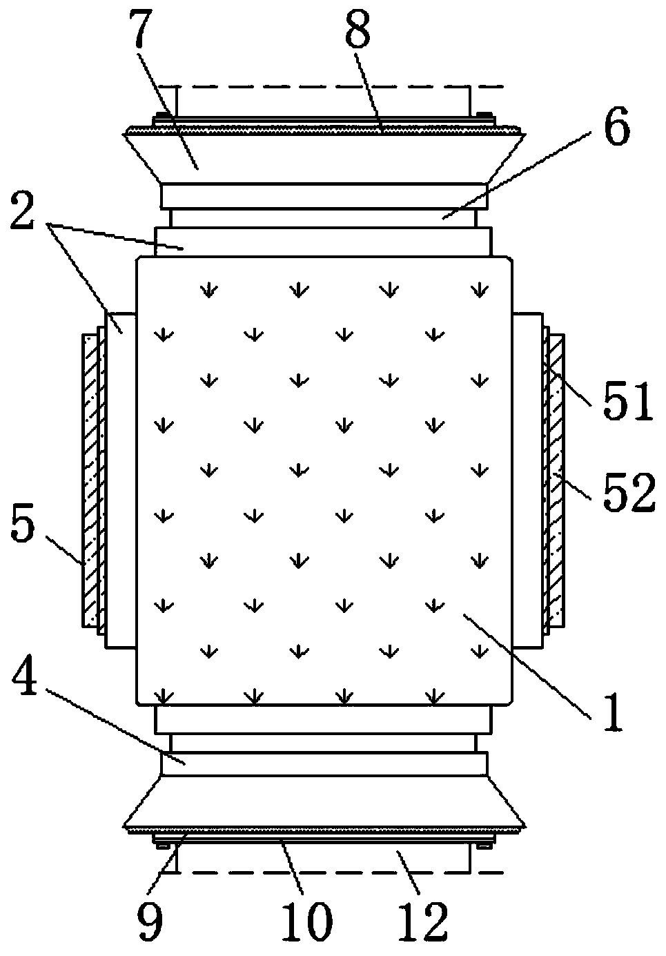 Pipeline connection mechanism used for chemical waste water transportation and capable of preventing leakage