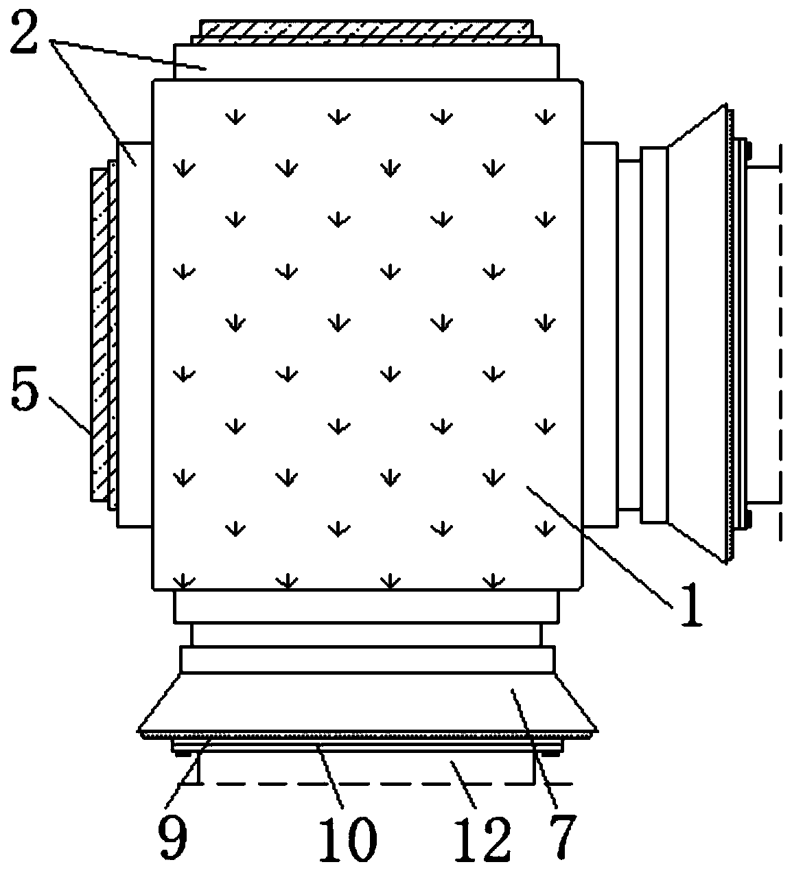 Pipeline connection mechanism used for chemical waste water transportation and capable of preventing leakage