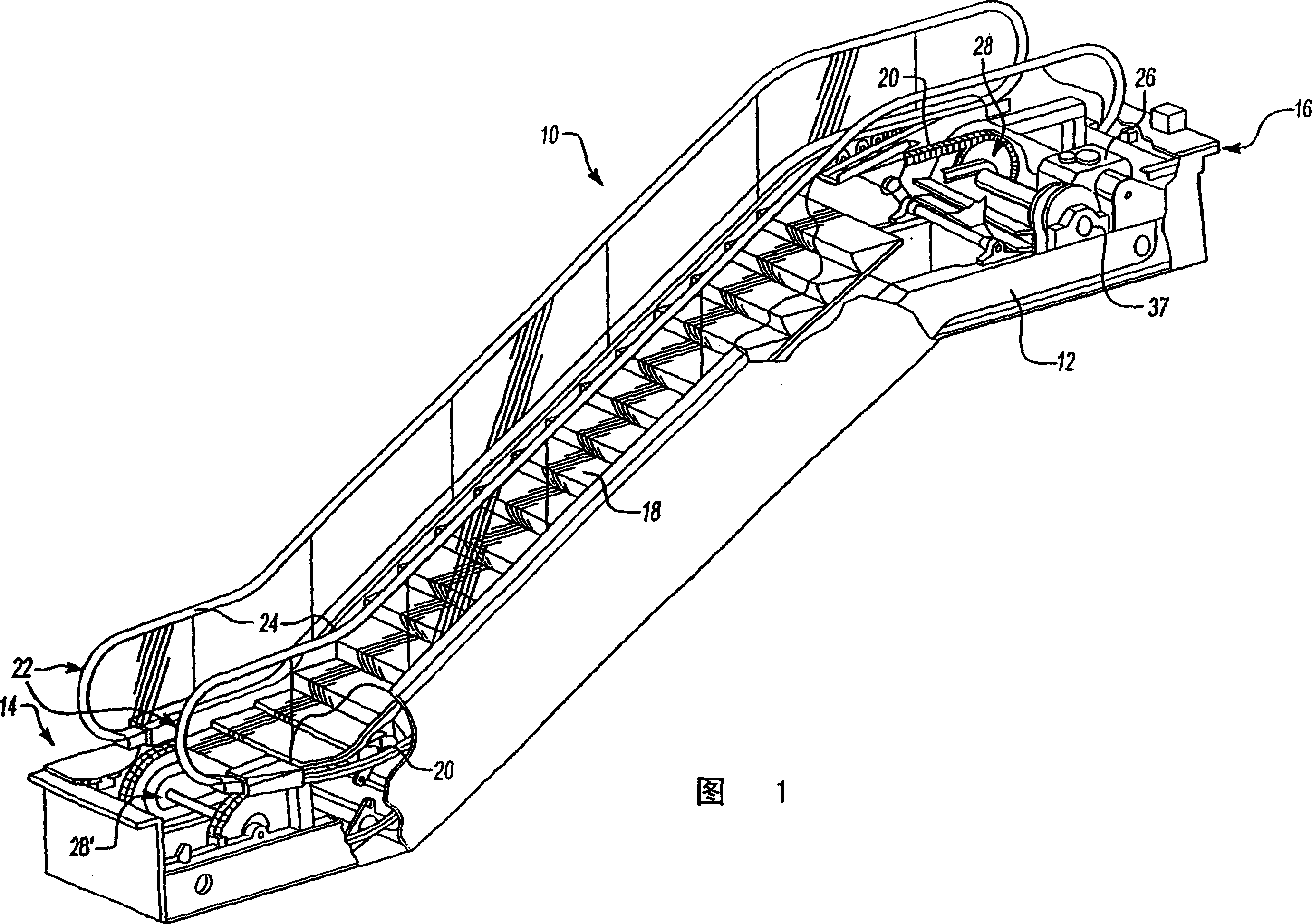 Escalator drive machine