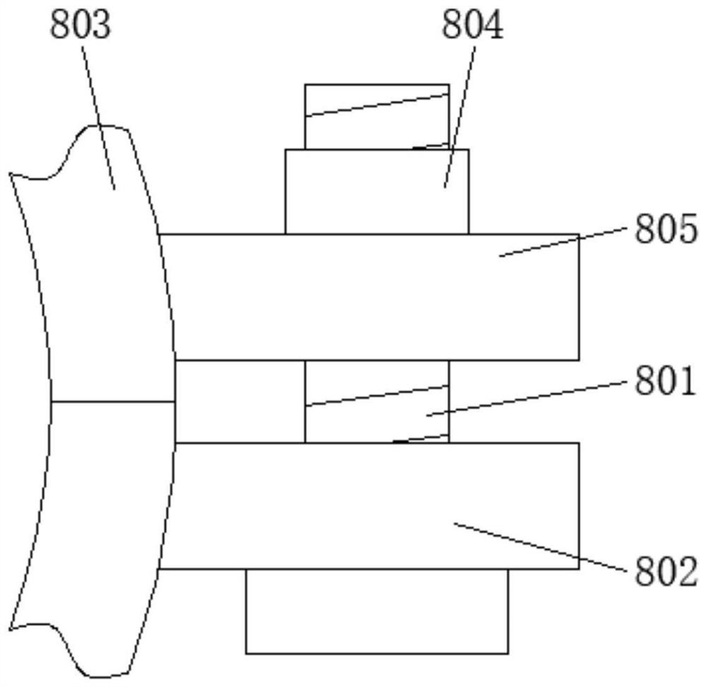 Coal gas purification system adopting rotational flow plate gas-liquid separator