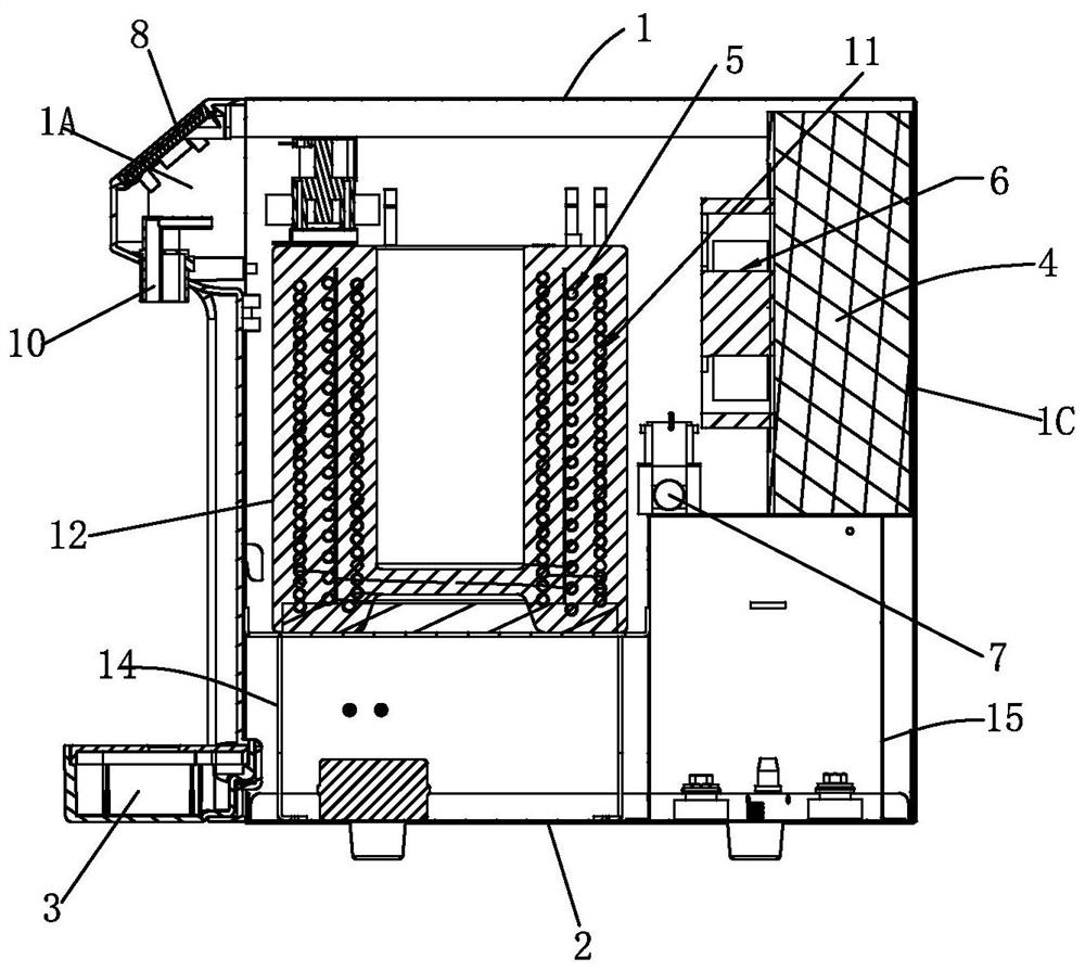 Refrigeration water dispenser