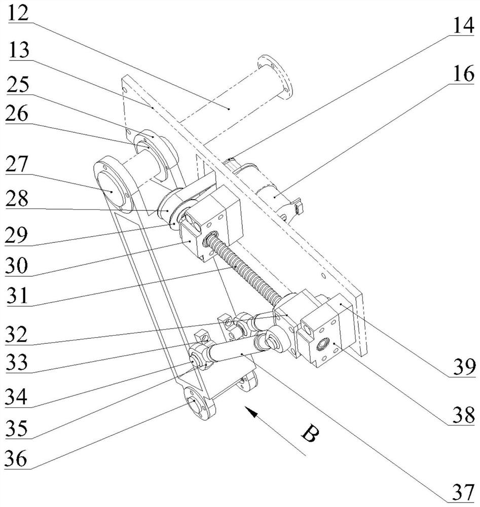 Wheel-foot type robot leg system with damping function