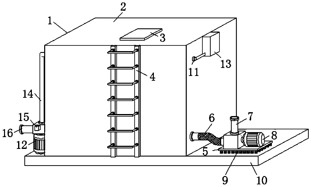 Water supply system for intelligent pipe gallery fire protection device