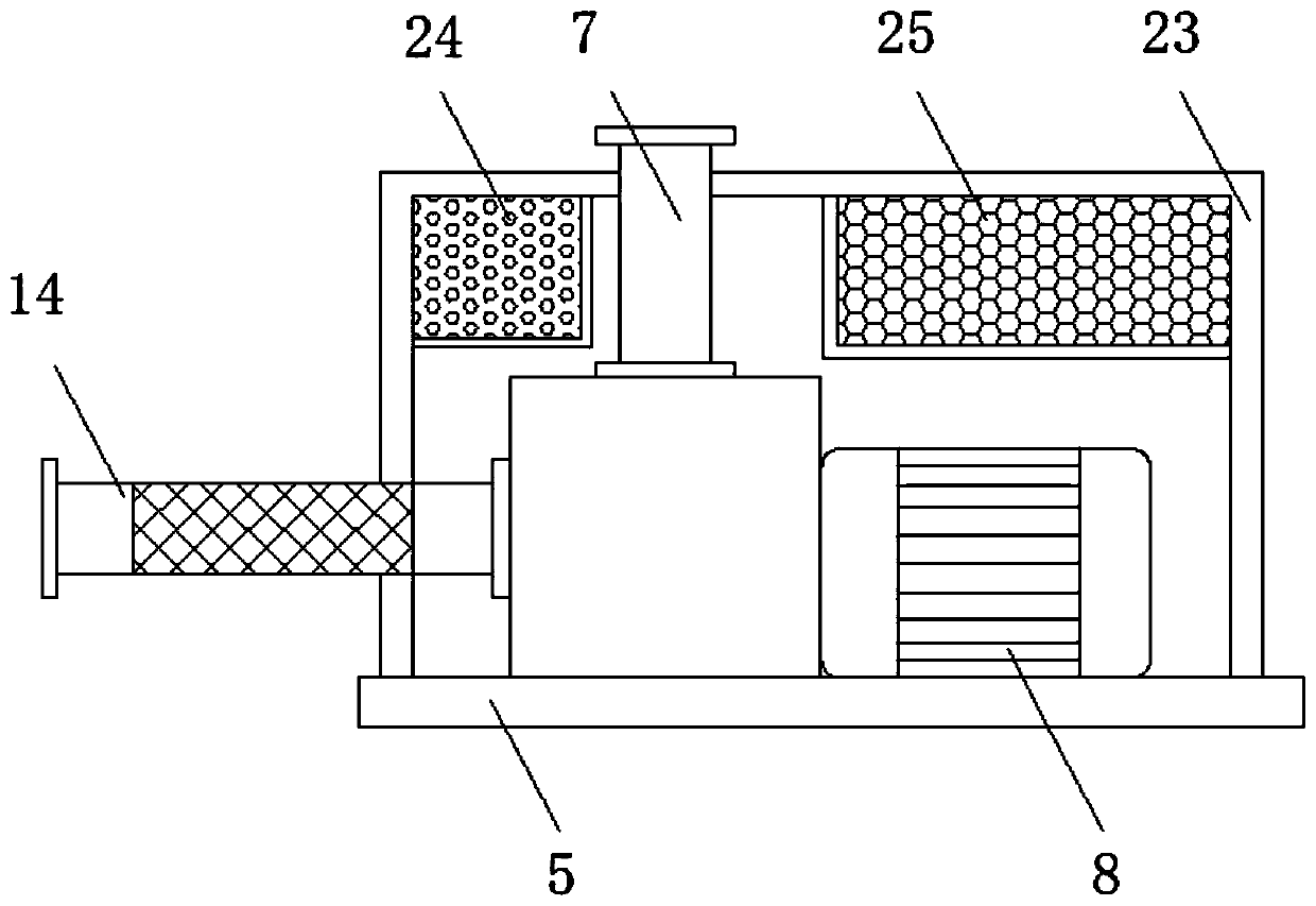 Water supply system for intelligent pipe gallery fire protection device