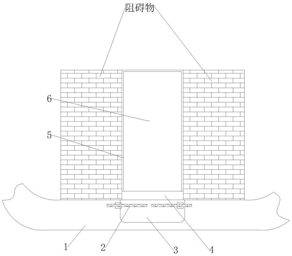 Sliding assembly type building steel structure mounting construction method