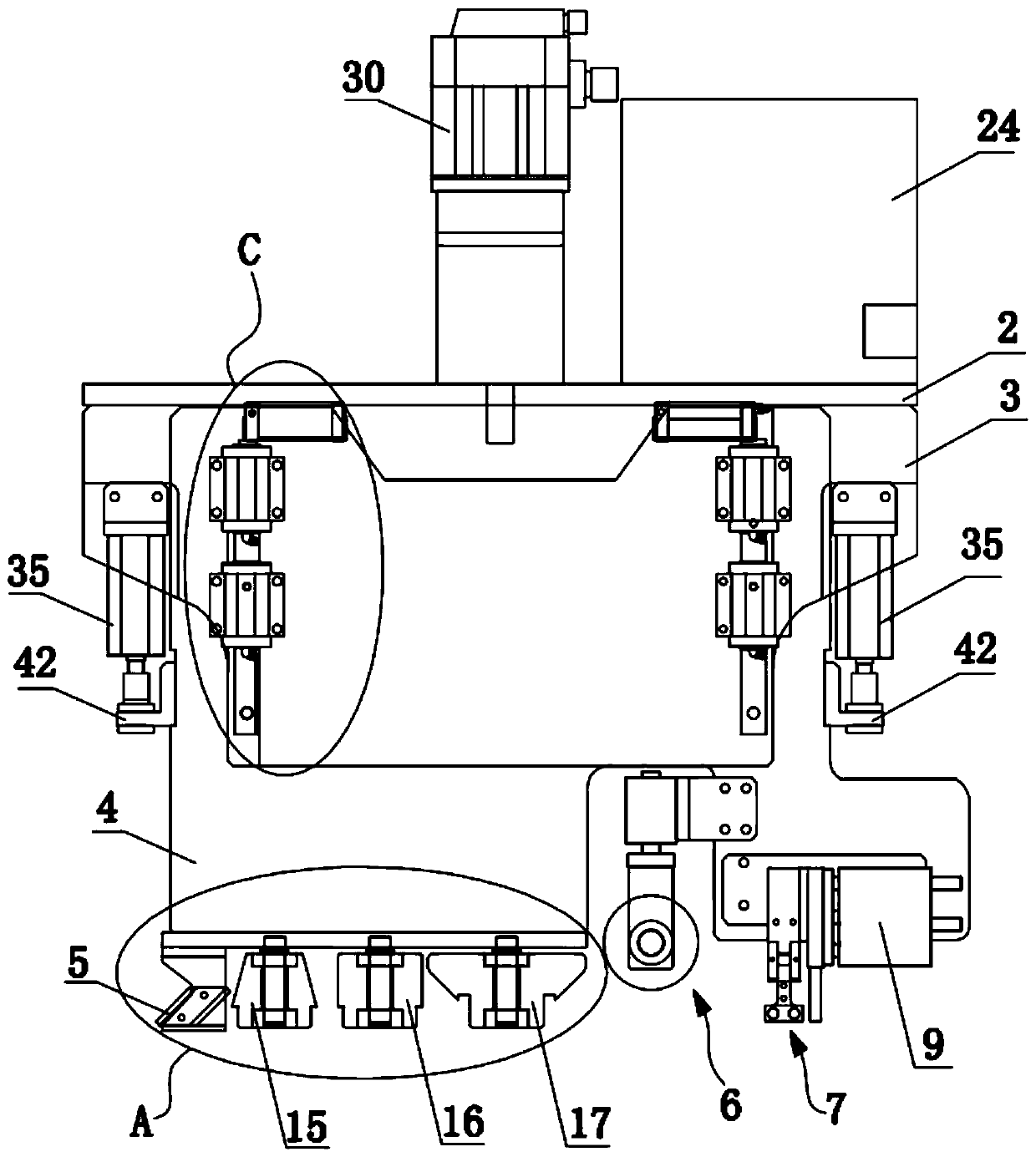 Full-automatic tarpaulin production line