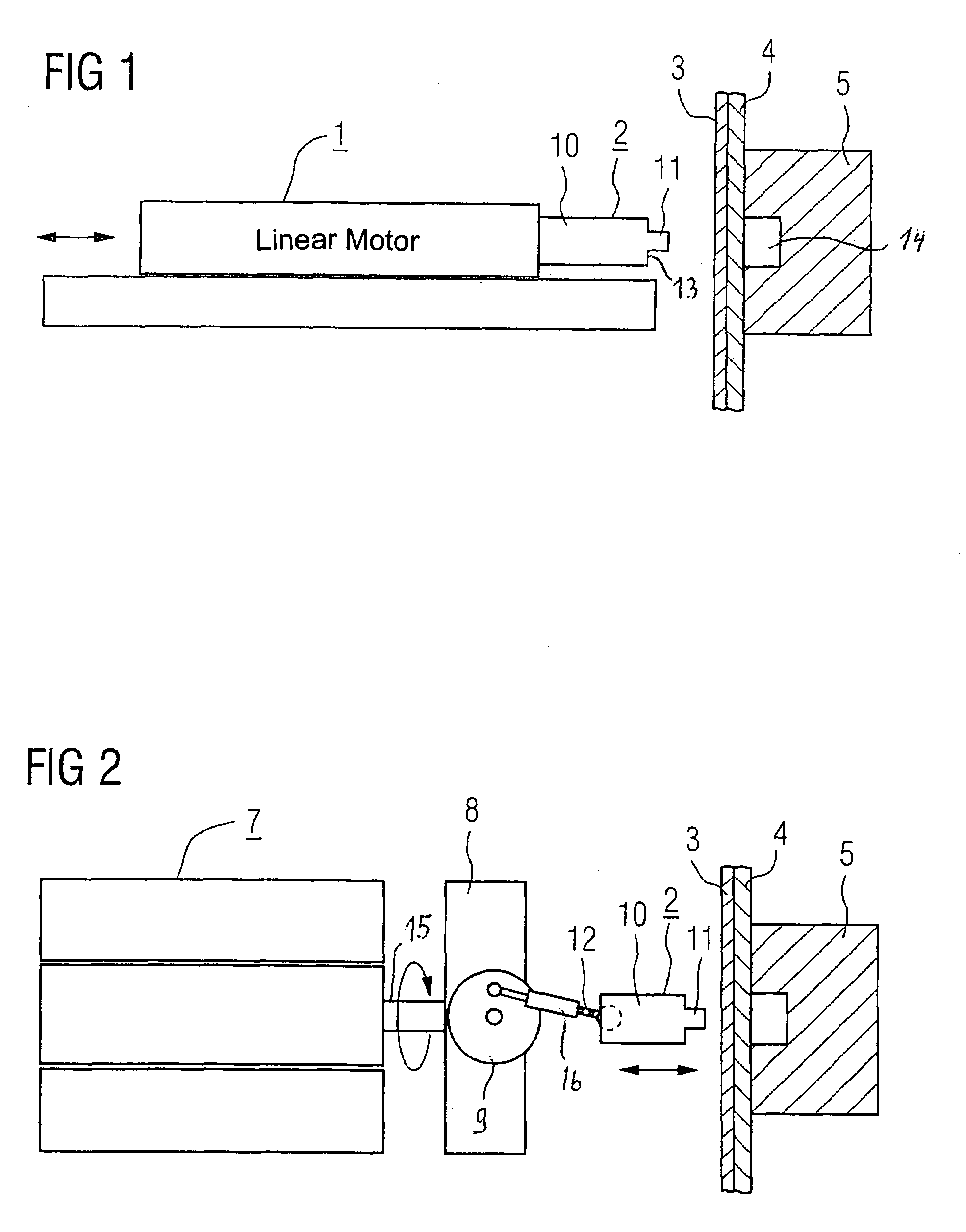 Electric drive for a shaping die