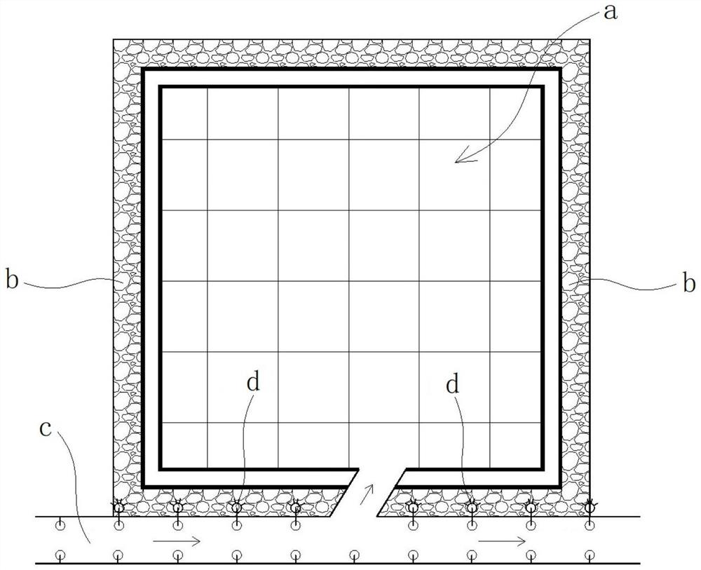 Ash yard night lighting system and control method thereof