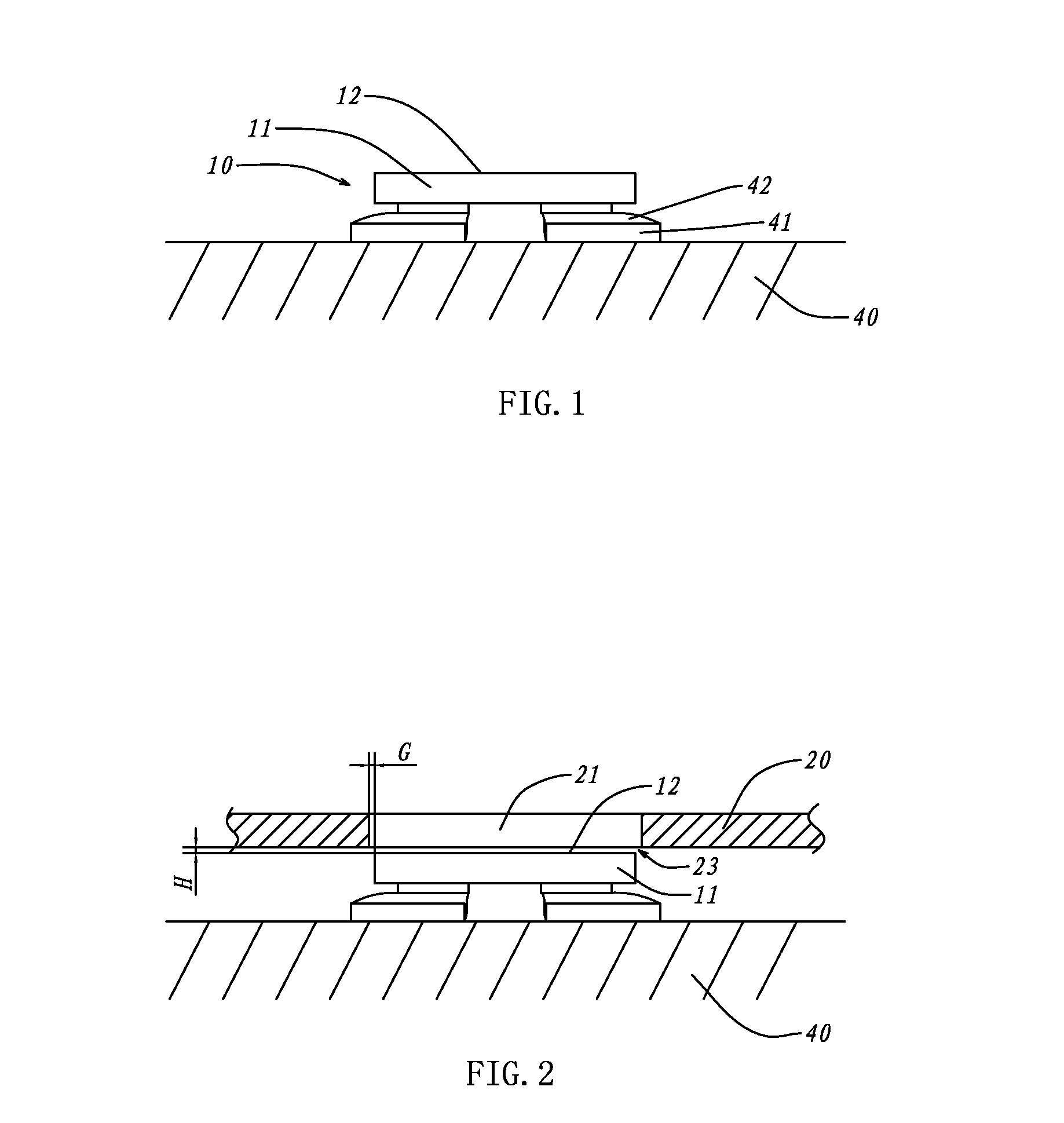 Screen printing method of LED module with phosphor