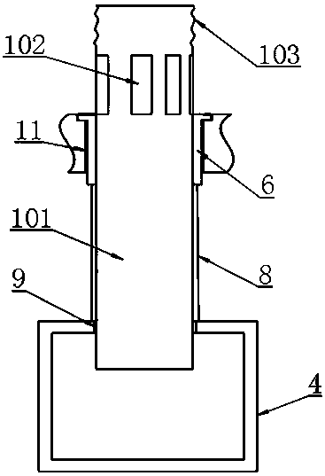 Condensed water recycling device for textile printing and dyeing dryer