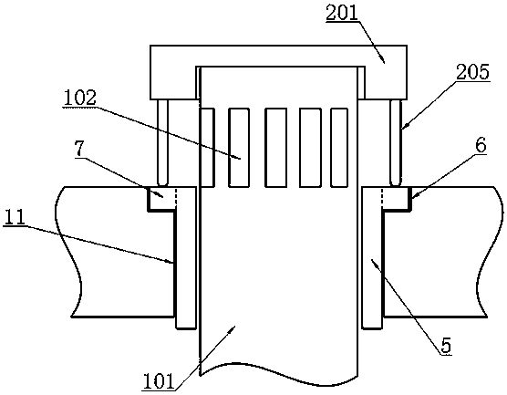 Condensed water recycling device for textile printing and dyeing dryer