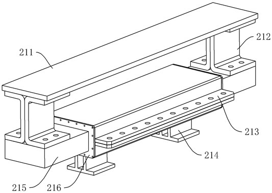 Shock absorber and application thereof in highway bridge support