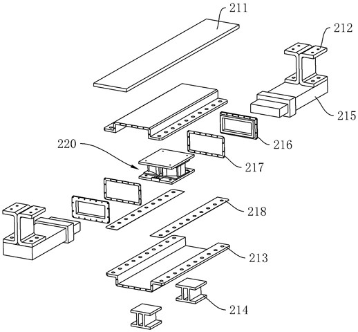 Shock absorber and application thereof in highway bridge support