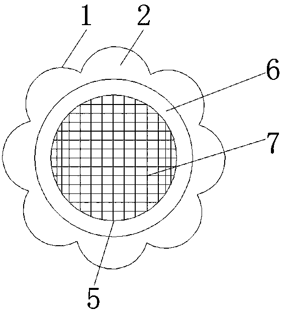 Anti-blocking pipeline cover for home life