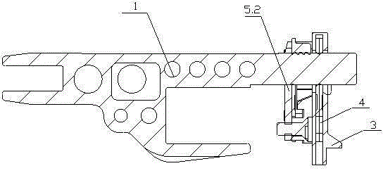 Oil leakage preventing device of feed dog rack of sewing machine