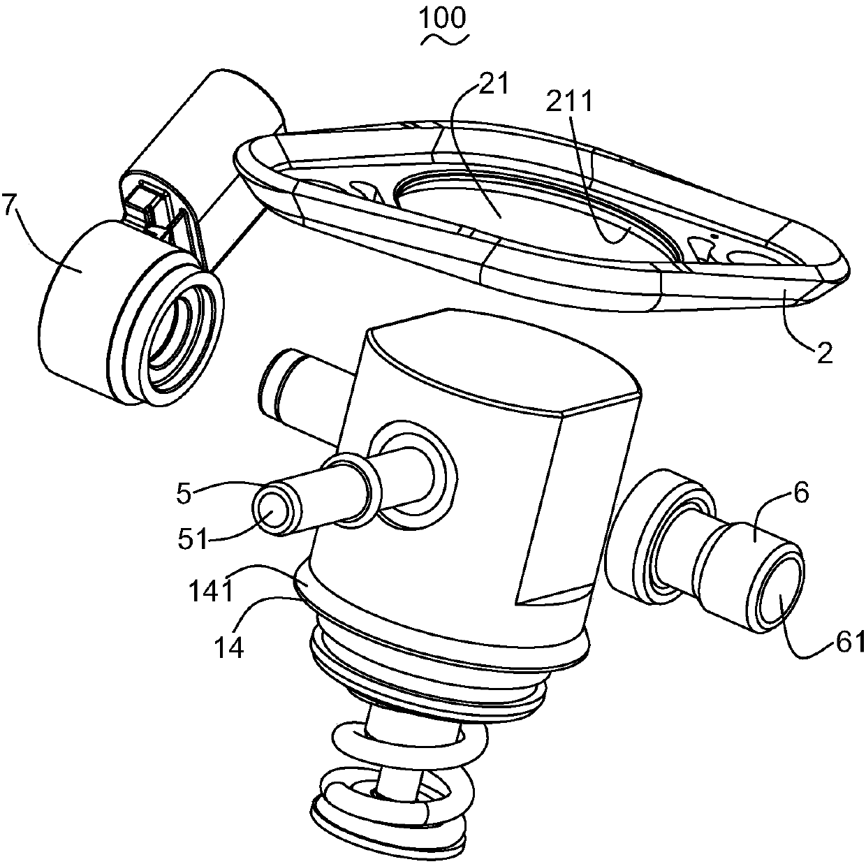 High-pressure pump