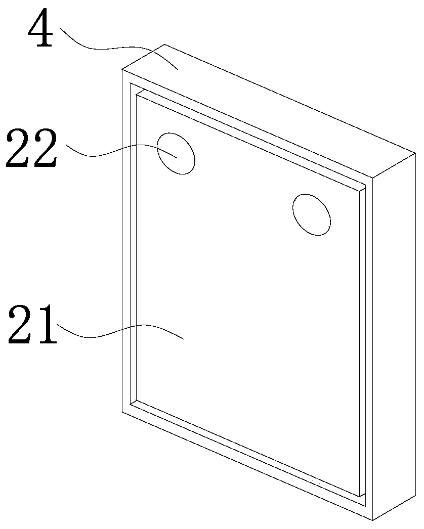 UWB positioning module, intelligent following mobile device and following control method thereof