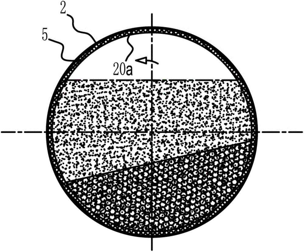 Ball mill with non-cylindrical inner cavity wall