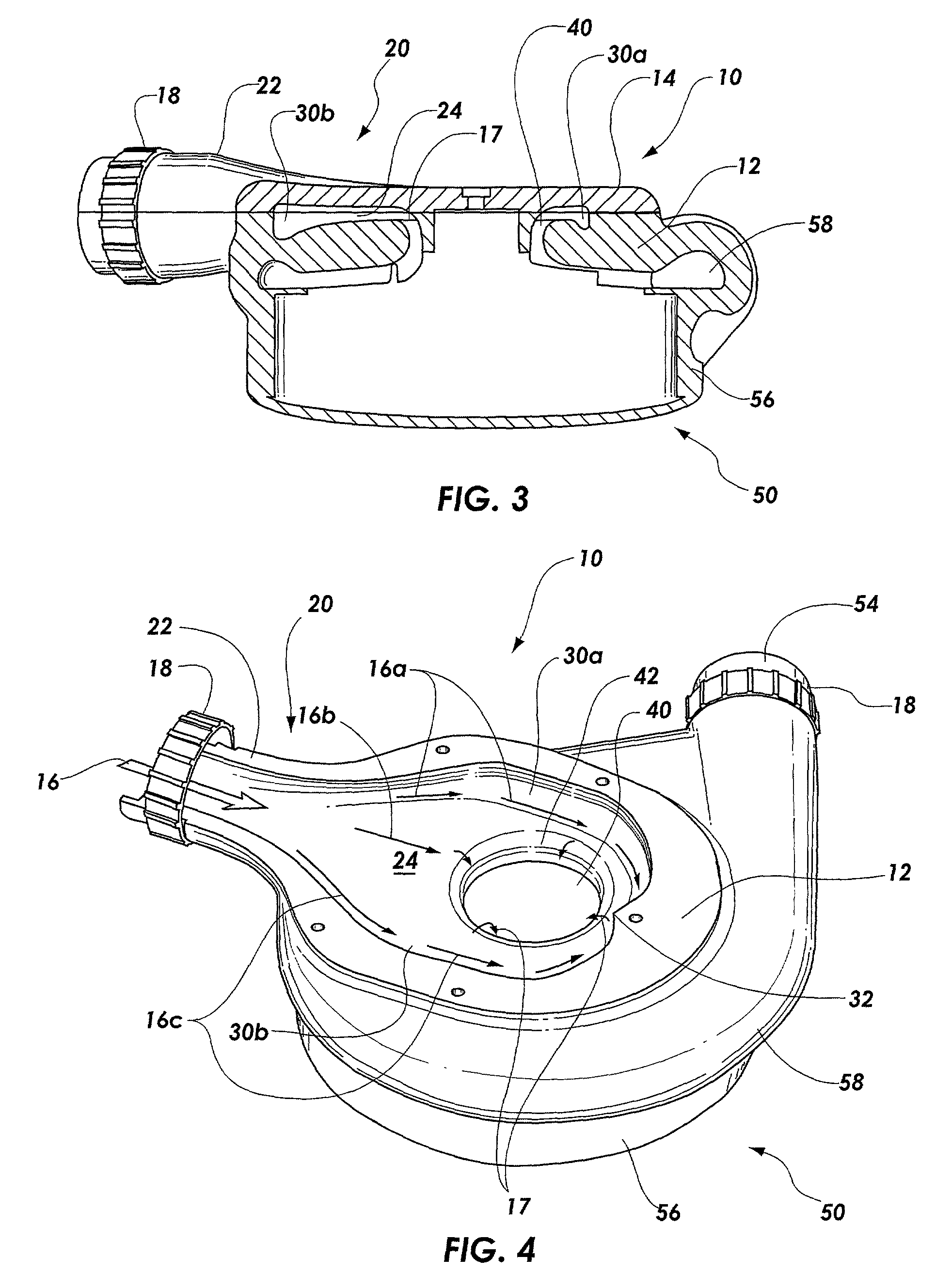 Low profile inlet for an implantable blood pump