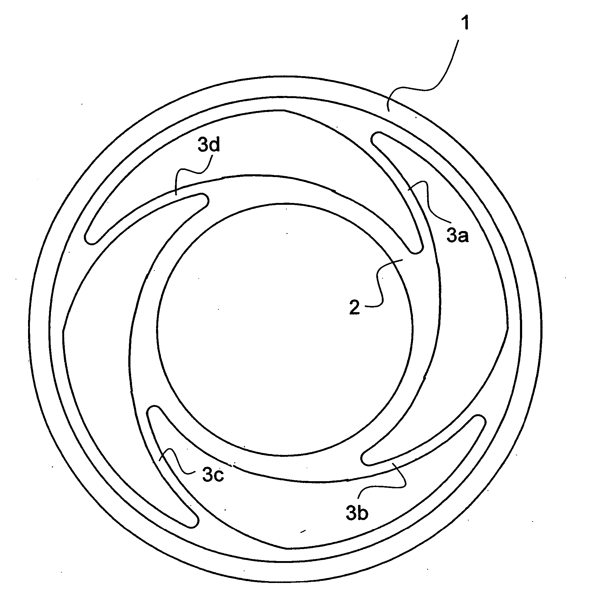 Coupling for compensating axle misalignment