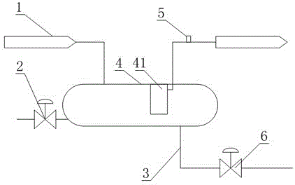 Metering device for condensate natural gas pipelines facilitating use of turbine flowmeter