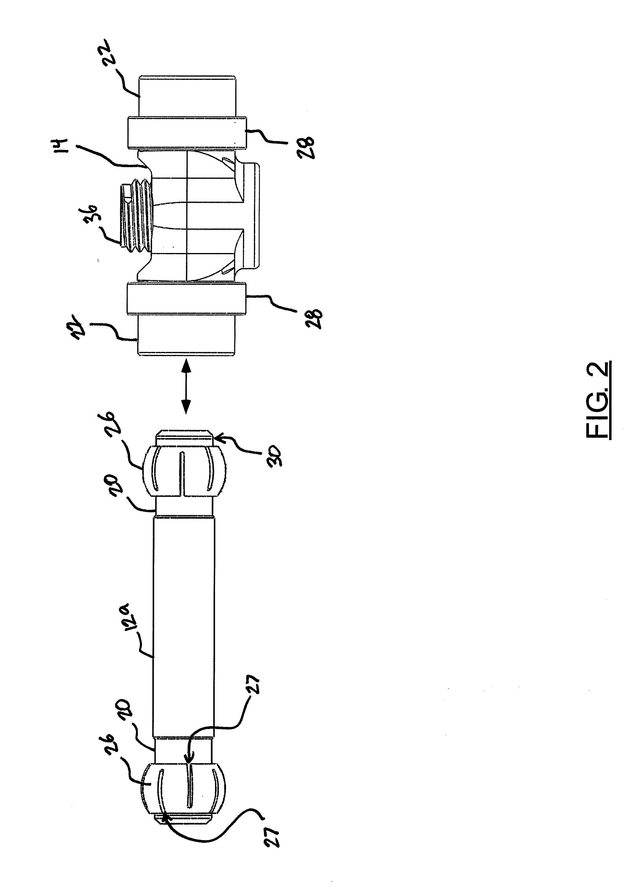 Coupling system for surgical construct