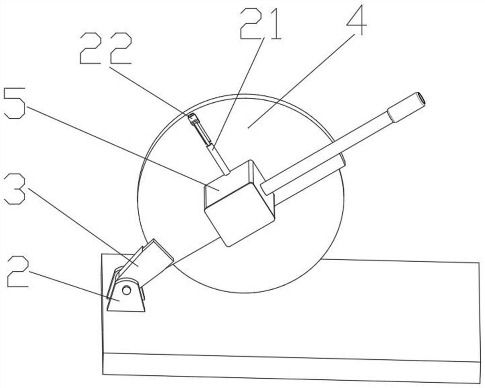 Emergency stop device applied to wood processing and used for preventing cutting damage caused by blade of cutting machine