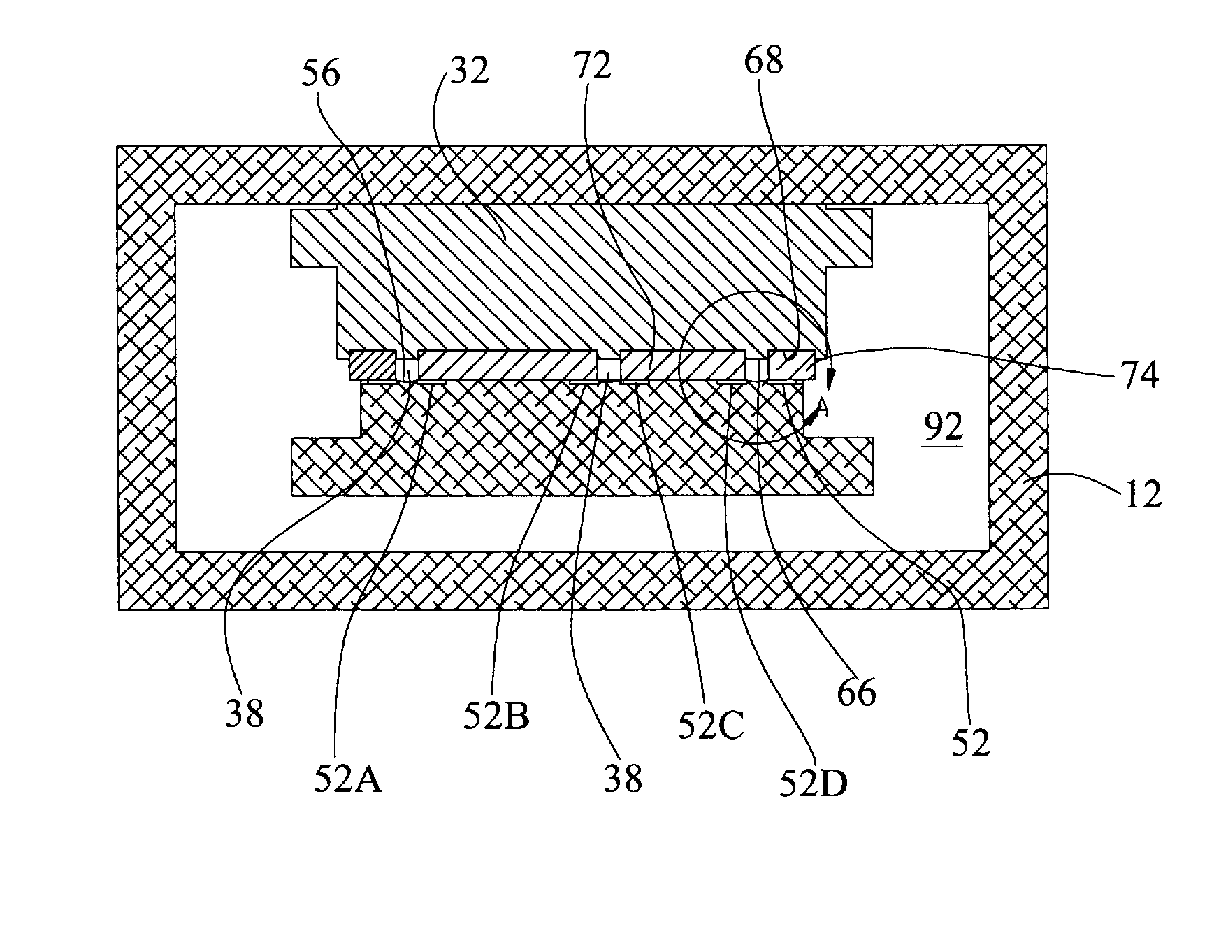 Waveguided laser channels for a gas laser