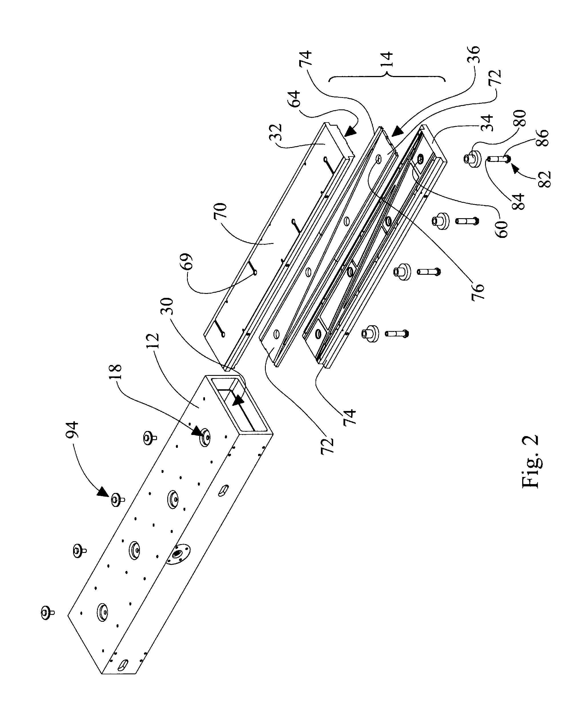 Waveguided laser channels for a gas laser