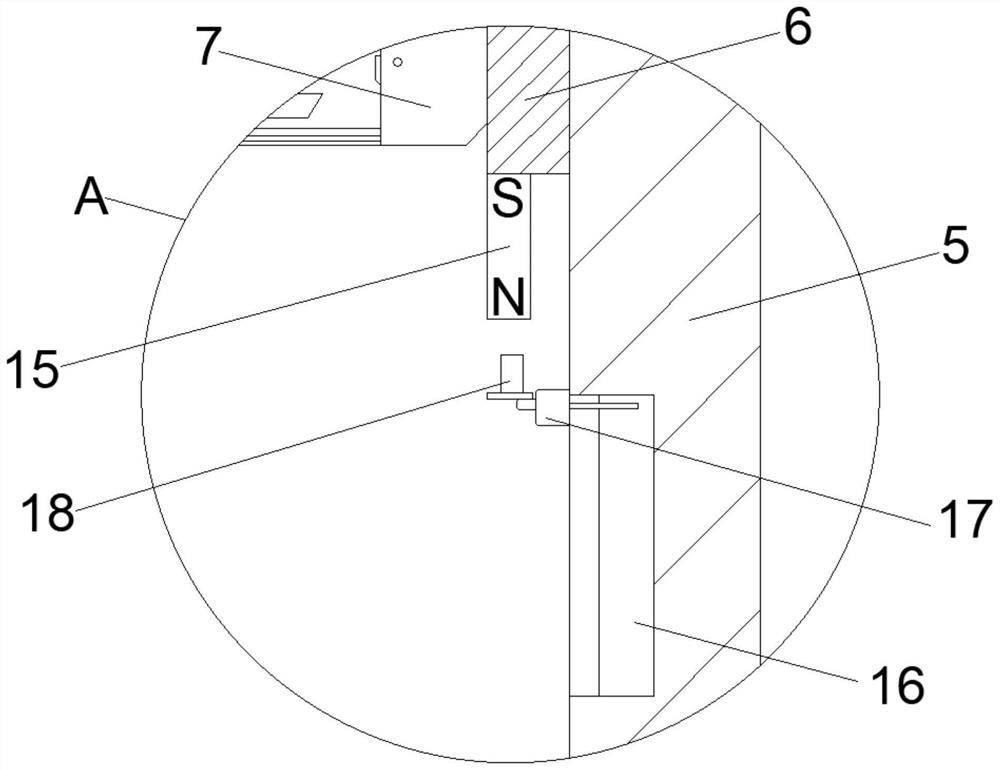 Solar photovoltaic panel protection device capable of being automatically started according to temperature